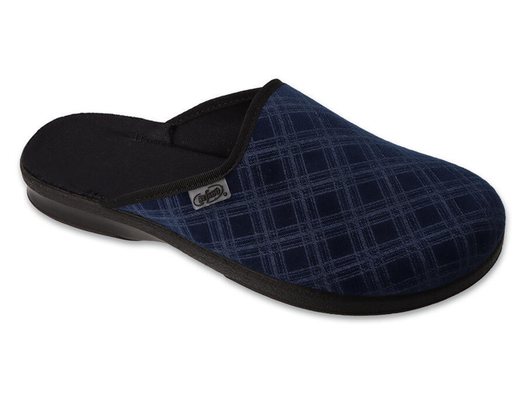 Obrázek z BEFADO 548M050 pánské pantofle LEON ZŠ modré 