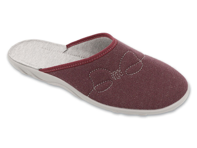 Obrázek z BEFADO 235D216 HOME GO pantofle PAULA bordó 
