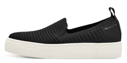 Obrázek Tamaris 1-24704-42-001 Dámské slip-on tenisky černé