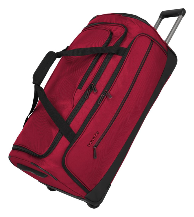 Obrázek z Travelite Crosslite 5.0 Wheeled Duffle L Red 97 L 