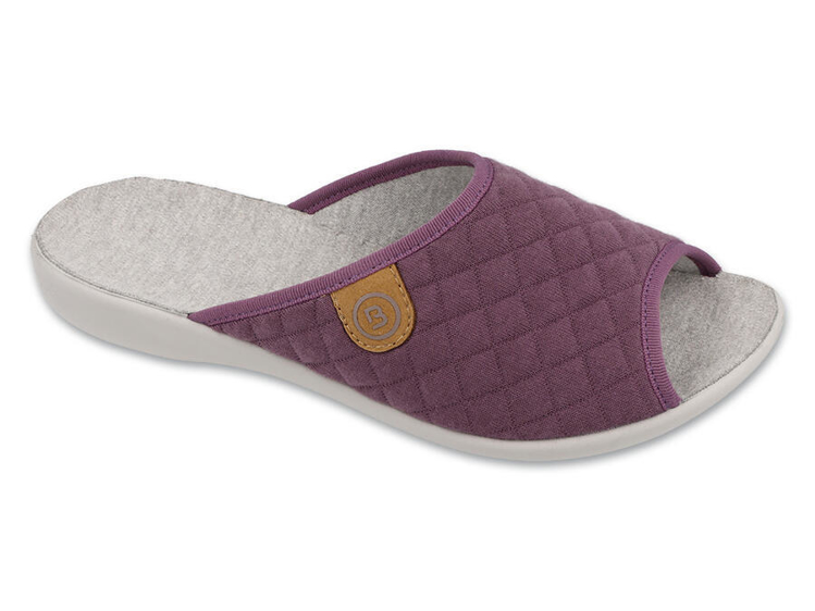 Obrázek z BEFADO 255D010 HOME GO pantofle VIKI fialové 