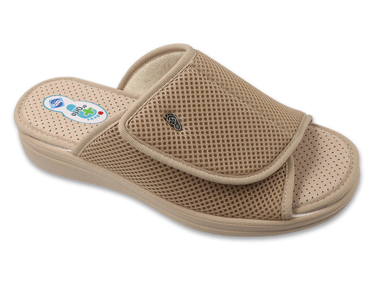 Obrázek z BEFADO 078D004 DrORTO SYSTEM dámské pantofle béžové 