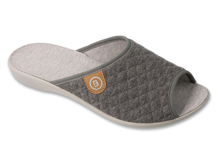 Obrázek z BEFADO 255D009 HOME GO pantofle VIKI šedé 