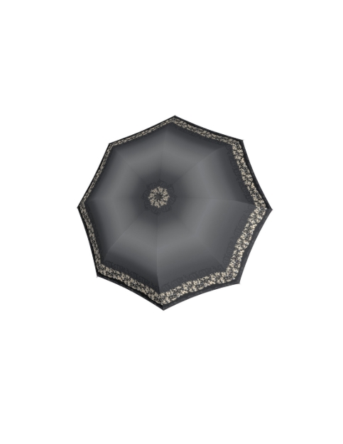 Obrázek z DOPPLER Fiber Mini Classic - dámský skládací deštník antracit 