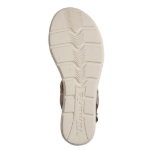 Obrázek z Tamaris 1-28714-46-900 Dámské sandály na klínku bronzové 