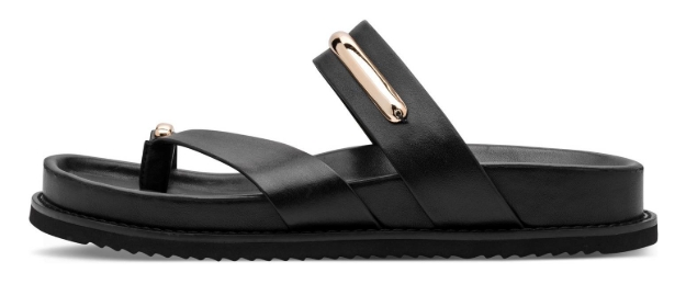 Obrázek z Tamaris 1-27415-46-001 Dámské fashion žabky černé 