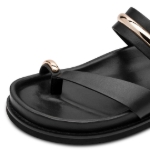 Obrázek z Tamaris 1-27415-46-001 Dámské fashion žabky černé 