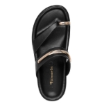 Obrázek z Tamaris 1-27415-46-001 Dámské fashion žabky černé 