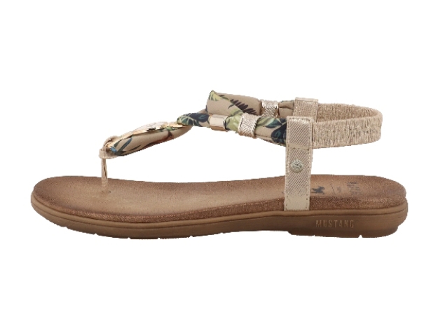 Obrázek z Mustang 26M0382005 Dámské sandály béžové 