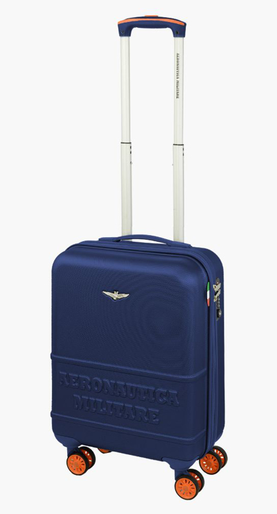 Obrázek z Cestovní kufr Aeronautica Militare Force S AM-220-55-05 modrá 38 L 