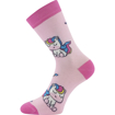Obrázek z BOMA Ponožky dětské KAITO s obrázky DÍVČÍ mix D (3 páry) 