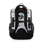 Obrázek z Bagmaster SUPERNOVA 21 A studentský batoh - světlý Bílá 34 l 
