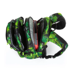 Obrázek z Bagmaster BAG 23 A studentský batoh - zeleno černý Zelená 30 l 