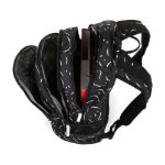 Obrázek z Bagmaster DIGITAL 23 A studentský batoh - černo bílý Černá 34 l 