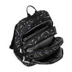 Obrázek z Bagmaster DIGITAL 23 A studentský batoh - černo bílý Černá 34 l 