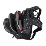 Obrázek z Bagmaster SUPERNOVA 23 A studentský batoh - černo tyrkysový Černá 34 l 