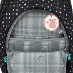 Obrázek z Bagmaster SUPERNOVA 23 A studentský batoh - černo tyrkysový Černá 34 l 