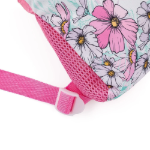 Obrázek z Bagmaster SÁČEK LUMI 23 B školní na přezůvky / tělocvik - květinová víla Modrá 1,5 l 