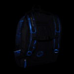 Obrázek z Bagmaster DIGITAL 24 A studentský batoh – modrý Modrá 34 l 