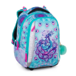 Obrázek z Bagmaster VEGA 24 B velký školní set pro prvňáčky – páv Modrá 22 l 