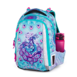 Obrázek z Bagmaster VEGA 24 B velký školní set pro prvňáčky – páv Modrá 22 l 