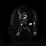 Obrázek z Bagmaster SUPERNOVA 24 A studentský batoh – černo-bílý Černá 34 l 