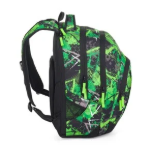 Obrázek z Bagmaster LINCOLN 25 A studentský batoh – zeleno-černý Zelená 40 l 