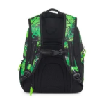 Obrázek z Bagmaster LINCOLN 25 A studentský batoh – zeleno-černý Zelená 40 l 