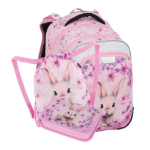 Obrázek z Bagmaster LUMI 25 A malý školní set pro prvňáčky – králíček Růžová 23 l 