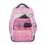 Obrázek z Bagmaster LUMI 25 A velký školní set pro prvňáčky – králíček Růžová 23 l 