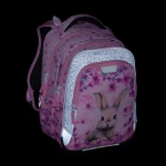 Obrázek z Bagmaster LUMI 25 A velký školní set pro prvňáčky – králíček Růžová 23 l 