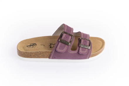 Obrázek BF BY-213-10-96 Dámské pantofle ve fialové barvě