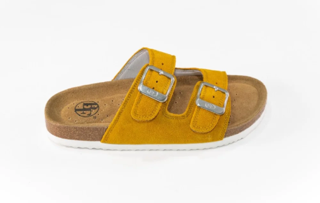 Obrázek z BF BY-213-10-10 Dámské pantofle ve žluté barvě 