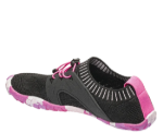 Obrázek z Bennon BOSKY Black/pink Barefoot Volnočasová obuv 