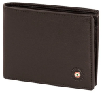 Obrázek z Peněženka Aeronautica Militare Plate AM-134-25 hnědá 