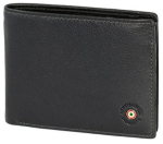 Obrázek z Peněženka Aeronautica Militare Plate AM-132-01 černá 