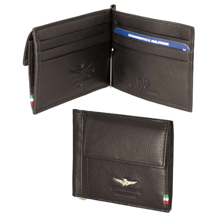 Obrázek Peněženka Aeronautica Militare Flag AM-110-25 hnědá