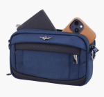 Obrázek z Taška Aeronautica Militare Lightning AM-502-05 modrá 1,5 L 