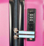 Obrázek z Cestovní kufr Dielle 4W S PP 180-55-30 růžová 33 L 