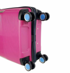 Obrázek z Cestovní kufr Dielle 4W S PP 180-55-30 růžová 33 L 