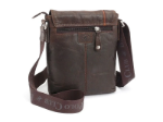 Obrázek z Taška crossbody kožená BHPC Explore M BH-383-01 černá 2 L 