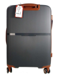 Obrázek z Cestovní kufr Dielle L PP STRIPE 190-76-23 antracitová 114 L 