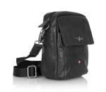 Obrázek z Taška na rameno-opasek Aeronautica Militare Vintage AM-307-01 černá 2 L 