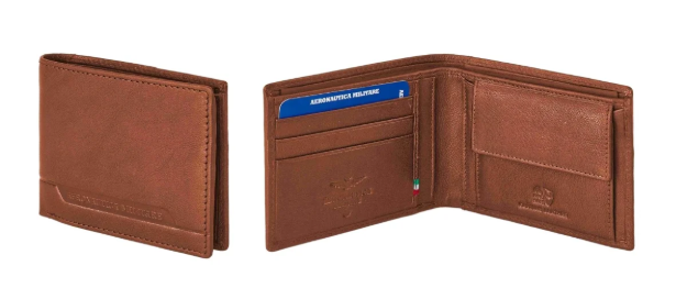 Obrázek z Peněženka Aeronautica Militare Moon AM-231-65 hnědá 