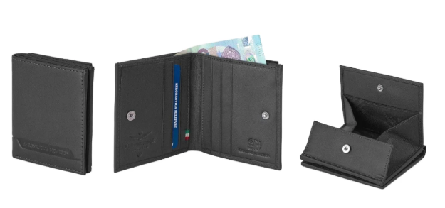 Obrázek z Peněženka Aeronautica Militare Moon AM-234-01 černá 