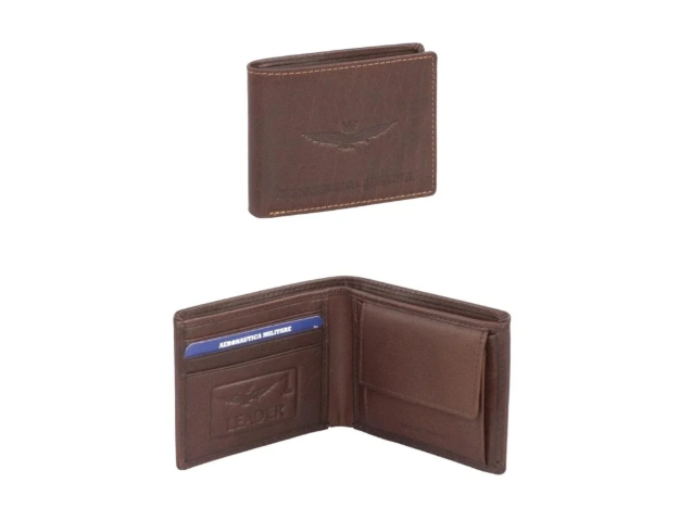 Obrázek z Peněženka Aeronautica Militare New Eagle AM-240-25 hnědá 