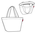Obrázek z Reisenthel Shopper M Black 15 L 