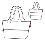 Obrázek z Reisenthel Shopper e1 Black 12 L 