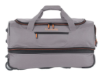 Obrázek z Travelite Basics Wheeled duffle S Grey/orange 51/64 L 