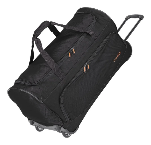 Obrázek z Travelite Basics Fresh Wheeled Duffle Black 89 L 